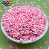 Paw Animal Pink Paws Fimo Slices Fake Clay Sprinkles Decoden Jimmies Funfetti Sprinkle