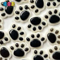 Paw Pink Mini Charms Animal Paws Tiny Flatback Charm Cabochons 3 Cplors 20 Pcs