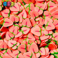 Peach Fimo Slices Fake Clay Sprinkles Peaches Funfetti 10/5 Mm Sprinkle