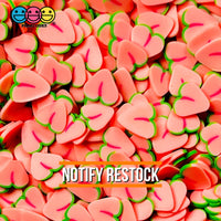 Peach Fimo Slices Fake Clay Sprinkles Peaches Funfetti 10/5 Mm Sprinkle
