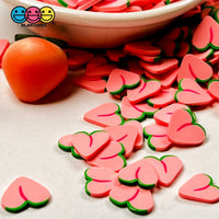 Peach Fimo Slices Fake Clay Sprinkles Peaches Funfetti 10/5 Mm Sprinkle