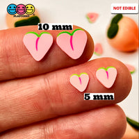 Peach Fimo Slices Fake Clay Sprinkles Peaches Funfetti 10/5 Mm Sprinkle