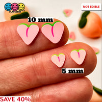 Peach Fimo Slices Fake Clay Sprinkles Peaches Funfetti 10/5 Mm Sprinkle