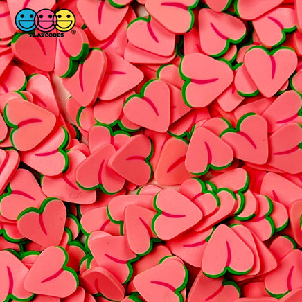 Peach Fimo Slices Fake Clay Sprinkles Peaches Funfetti 10/5 Mm Sprinkle