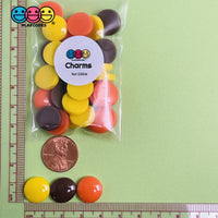 Reeses Peanut Butter Chocolate Fake Candy Flatback Charms Cabochons Decoden Charm