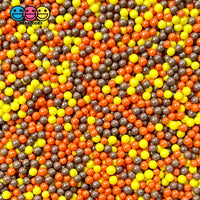 Peanut Butter Cup Mix Nonpareil Glass 1.9Mm Beads Caviar Faux Sprinkles Decoden Bead