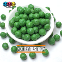 Peas Green Cooked Realistic Imitation Fake Food Pea Greens Faux Vegetables Life Like Plastic Resin 100pcs Fake Food