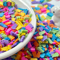 Peeps Bunny Fimo Mix Multi Colors Easter Spring Faux Sprinkles Pastel Fake Bake Funfetti Sprinkle
