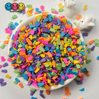 Peeps Bunny Fimo Mix Multi Colors Easter Spring Faux Sprinkles Pastel Fake Bake Funfetti Sprinkle
