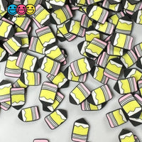 Pencils Back To School Theme Fake Clay Sprinkles Decoden Fimo Jimmies Playcode3 Llc Sprinkle