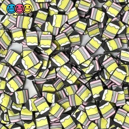 Pencils Back To School Theme Fake Clay Sprinkles Decoden Fimo Jimmies Playcode3 Llc Sprinkle