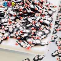 Penguin Santa Hat Scarf Fimo Slices Fake Sprinkles Christmas Decoden Funfetti 5Mm Sprinkle