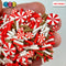 Chocolate Peppermint Christmas Holiday Fake Clay Sprinkles Decoden Fimo Jimmies Sprinkle