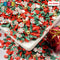 Peppermint Christmas Tree Farm Fimo Mix Fake Clay Sprinkles Gold Beads Funfetti 20 Grams Sprinkle