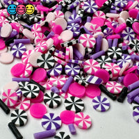 Peppermint Galaxy Pink Purple Black Holiday Fake Clay Sprinkles Decoden Fimo Jimmies Playcode3 Llc