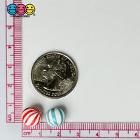 Peppermint Balls Mint Fake Hard Candy Red Blue 4Th Of July Cabochons 24 Pcs Playcode3 Llc Food