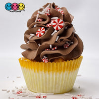 Peppermint Mix Fimo Slice Polymer Clay Sprinkles Mixed Design Decoden Sprinkle