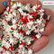 Peppermint Snow Flake Chocolate Confetti Christmas Holiday Fake Clay Sprinkles Decoden Fimo Jimmies