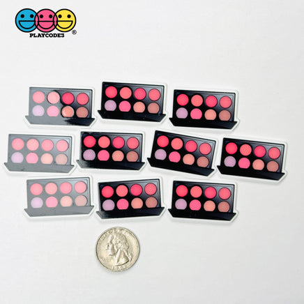 Perfume Makeup Lipstick Palette Charms Planner Decoden Planars Cabochons Party Favor 9/10 pcs palette 10pcs Planar