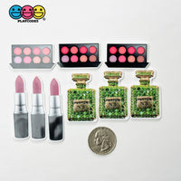 Perfume Makeup Lipstick Palette Charms Planner Decoden Planars Cabochons Party Favor 9/10 pcs Planar