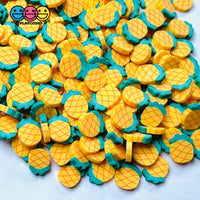 Pineapple Fimo Slices 5/10Mm Fake Fruit Clay Sprinkles Decoden Jimmies Funfetti 10Mm / 10 Grams