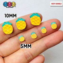 Pineapple Fimo Slices 5/10Mm Fake Fruit Clay Sprinkles Decoden Jimmies Funfetti Sprinkle