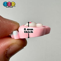 Pink Bunny Rabbit Flower Easter Flat Back Charms Cabochons Decoden Charm 10 Pcs Playcode3 Llc