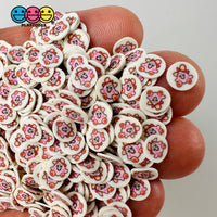 Pink Character Video Game Cute Fake Clay Sprinkles Decoden Fimo Jimmies 5Mm/10Mm Playcode3 Llc