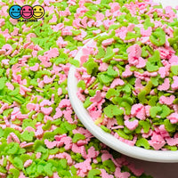 Pink Green Pastel Bat Halloween Holiday 5Mm Fake Clay Sprinkles Decoden Fimo Jimmies Sprinkle