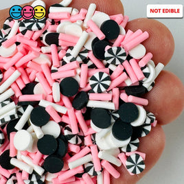 Pink Halloween Holiday Peppermint Mixes Fake Clay Sprinkles Decoden Fimo Jimmies Playcode3 Llc