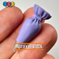 Pipping Bag Mini Charm Cake Pipe Sliver Tip Cabochons Decoden 5 Colors 10 Pcs Playcode3 Llc