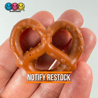Pretzels Fake Food Plastic Resin Prop Chocolate Not A Toy 9/10 Pcs Milk Chocolate (10Pcs)