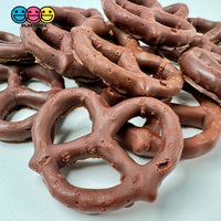 Pretzels Fake Food Plastic Resin Prop Chocolate Not A Toy 9/10 Pcs