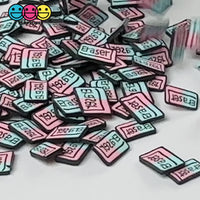Erasers Back to School Theme Fake Clay Sprinkles Decoden Fimo Jimmies