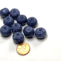 Fake Blackberry Berries Faux Food Realistic NOT EDIBLE Cabochons Decoden Charm 10 pcs
