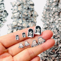 TV Character Halloween Holiday Girl Fake Clay Sprinkles Decoden Fimo Jimmies 5mm/10mm