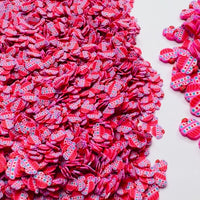 Hot Pink Cupcake Birthday Cake 5mm_10mm Fake Clay Sprinkles Decoden Fimo Jimmies