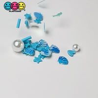 Dive in the Sea Pearls Dolphin Shell Glitter Confetti Blue Star Summer Beach Fake Clay Sprinkles Decoden Fimo Jimmies