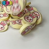 Easter Kawaii Bunny Rabbit 5mm/10mm Fake Clay Sprinkles Decoden Fimo Jimmies