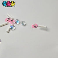 Winter Snowman Dance With Me Holiday Christmas Peppermint Pink Rhinestone beads Fake Clay Sprinkles Decoden Fimo Jimmies