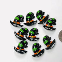 Witches Hat Flatback Witch Hats Charm Halloween Cabochons Decoden 10 pcs
