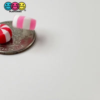 Fake Mini Candy Swirl Peppermint Mints Mix Valentine's Day Theme Charms Fake Polymer Clay Candies Decoden 30 pcs