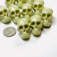 Skull large Caveman Skeleton Cabochon Charm Halloween Decoden 10 pcs