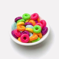 Cheerios Froot Loops Cereal Charms Fake Food Decoden 18 pcs 6 Colors