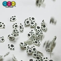 Paw Animal Black Dog Paws Fimo Slices Fake Clay Sprinkles Decoden Jimmies Funfetti