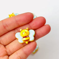 Bumble Bees Summer Flatback Cabochons Decoden Charm 10 pc