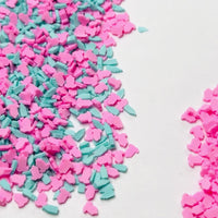 Baby Shower Blue Bottle Pink Bodysuits 5mm Fake Clay Sprinkles Decoden Fimo Jimmies
