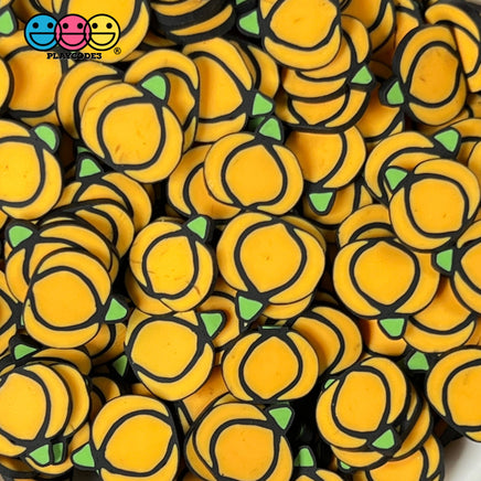 Pumpkin 10Mm Fimo Slices Fake Sprinkles Halloween Decoden Funfetti 10 Grams Sprinkle