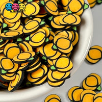 Pumpkin 10Mm Fimo Slices Fake Sprinkles Halloween Decoden Funfetti Sprinkle