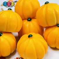 Pumpkin Fairytale Mini Flatback Charm Halloween Thanksgiving Fall Cabochons 10 Pcs